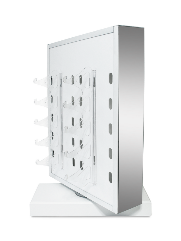 Λευκή οθόνη πάγκου για 20 γυαλιά ηλίου main product photo