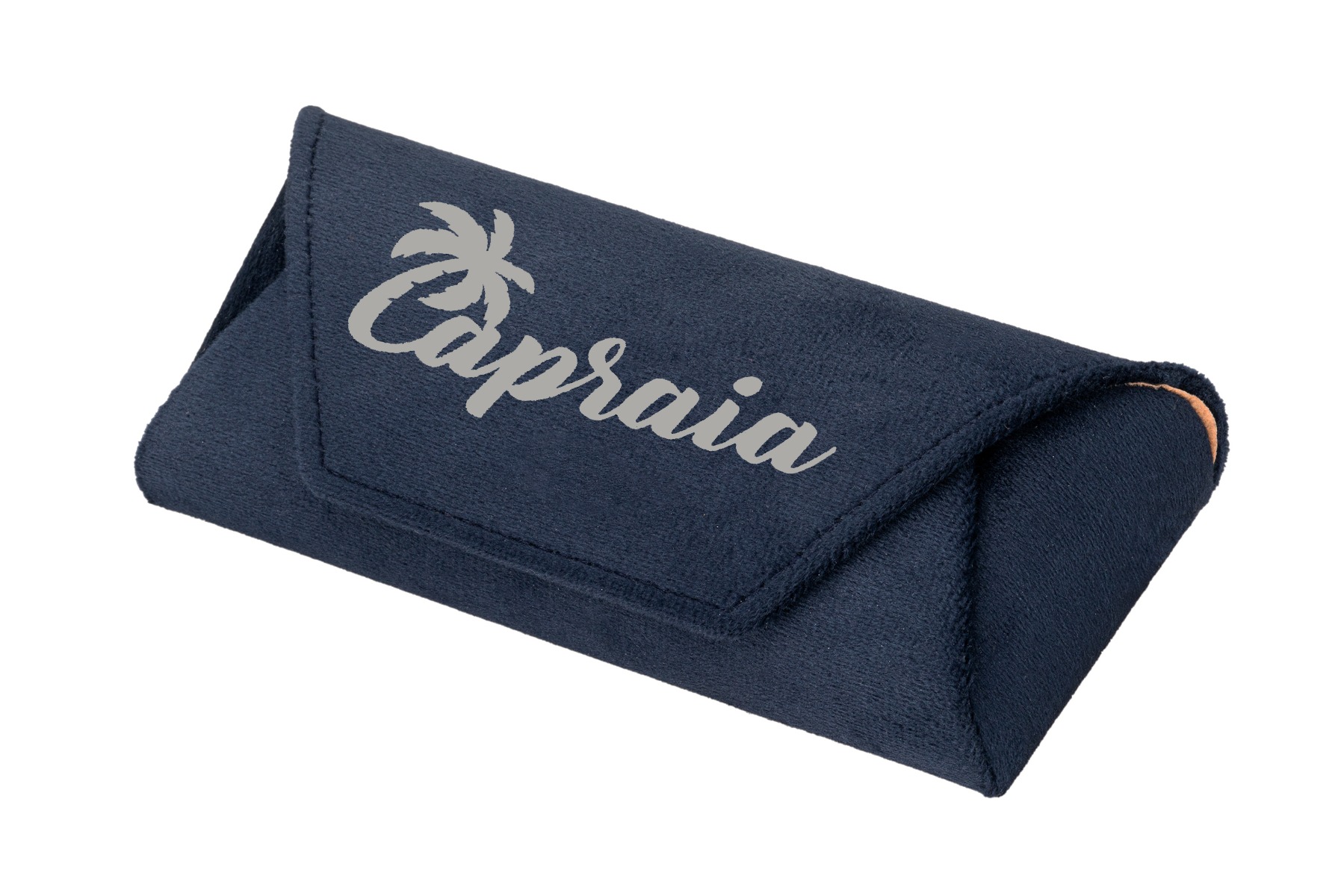 Estuche De Terciopelo Azul Marino Estampado main product photo