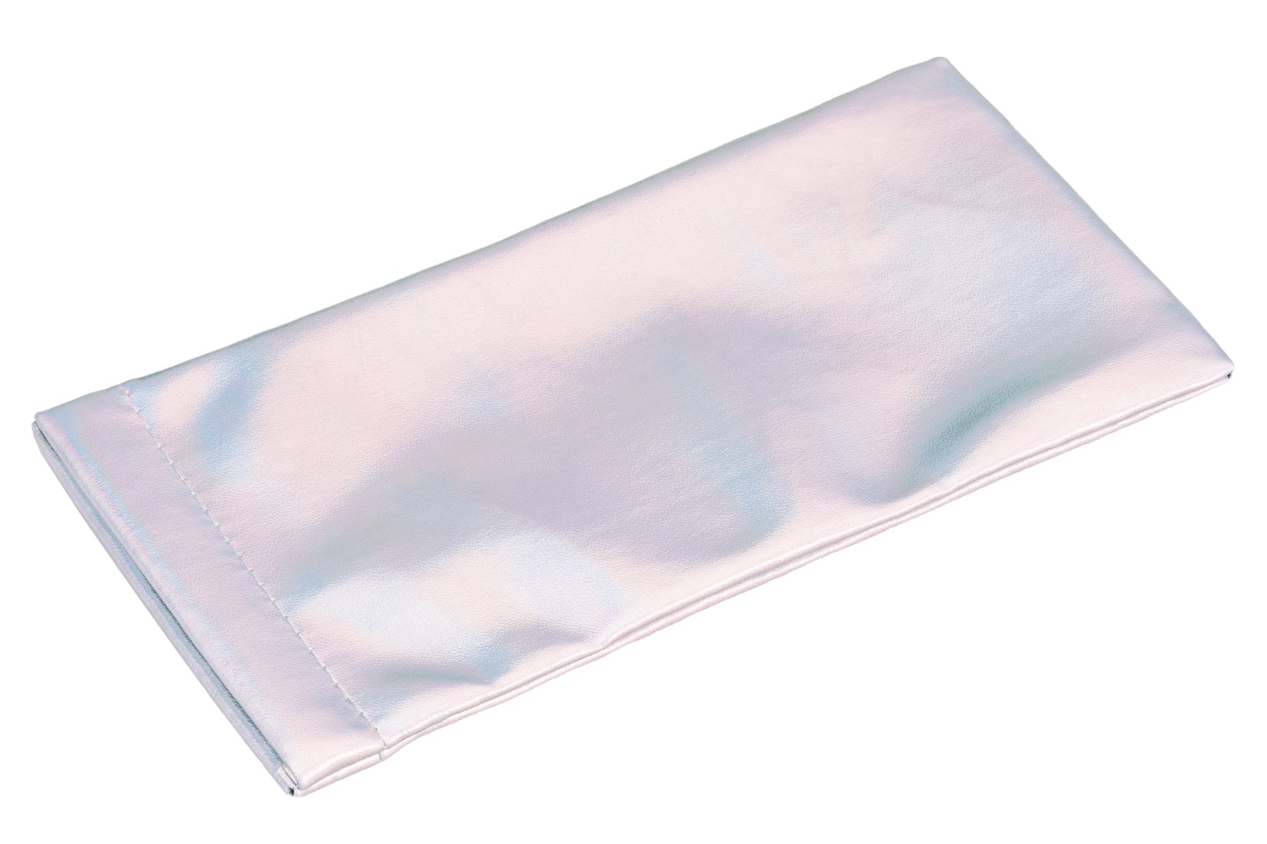 Γυαλιστερή ασημένια θήκη main product photo